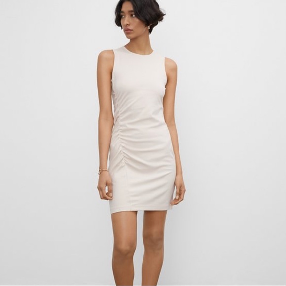 Club Monaco Side Seam Ruched Dress - Picture 1 of 10